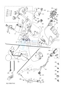 YP400RA X-MAX 400 ABS (BL11 BL11 BL11 BL11) drawing ELECTRICAL 1