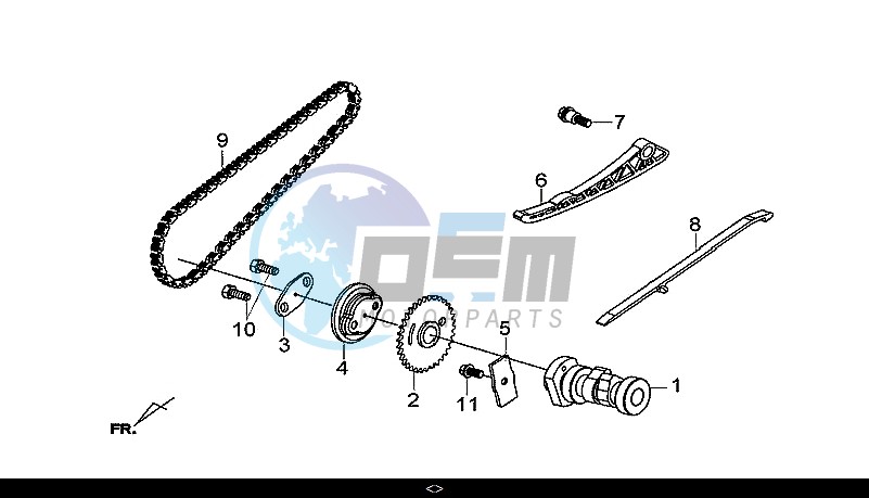 CAM SHAFT COMP / GTS 300I ABS (LN30W9-EU) (L7-M0)