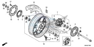 NC750SAG NC750S Europe Direct - (ED) drawing REAR WHEEL