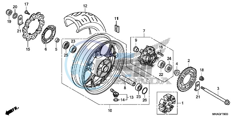 REAR WHEEL