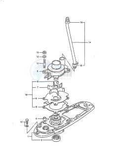 DT 85 drawing Water Pump