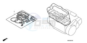 CBR600RR9 Europe Direct - (ED / SPC) drawing GASKET KIT A