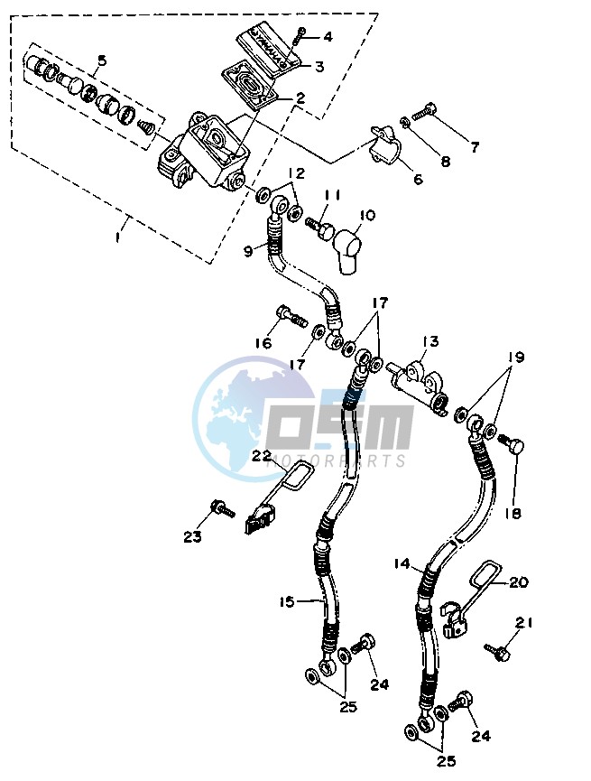 FRONT MASTER CYLINDER