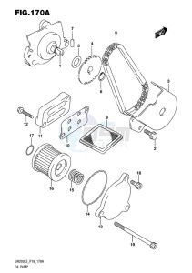 UH200 BURGMAN EU drawing OIL PUMP