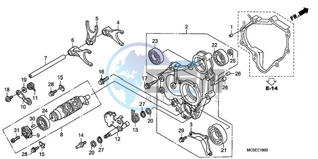 GEARSHIFT DRUM