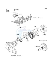 KFX450R KSF450B9F EU drawing Generator