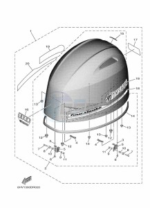 F100FETX drawing FAIRING-UPPER