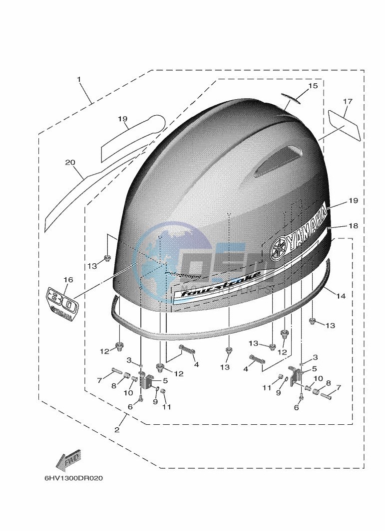 FAIRING-UPPER