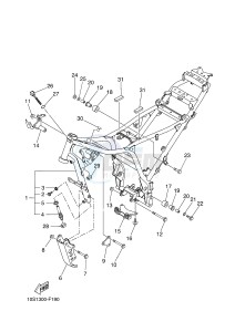 XT660X (10SC 10SC 10SC 10SC) drawing FRAME