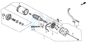 NV750C2 drawing STARTING MOTOR