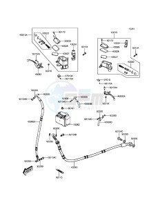 J125 ABS SC125CHF XX (EU ME A(FRICA) drawing Master Cylinder