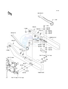 VN 900 C [VULCAN 900 CUSTOM] (7F-9FA) C9F drawing MUFFLER-- S- -