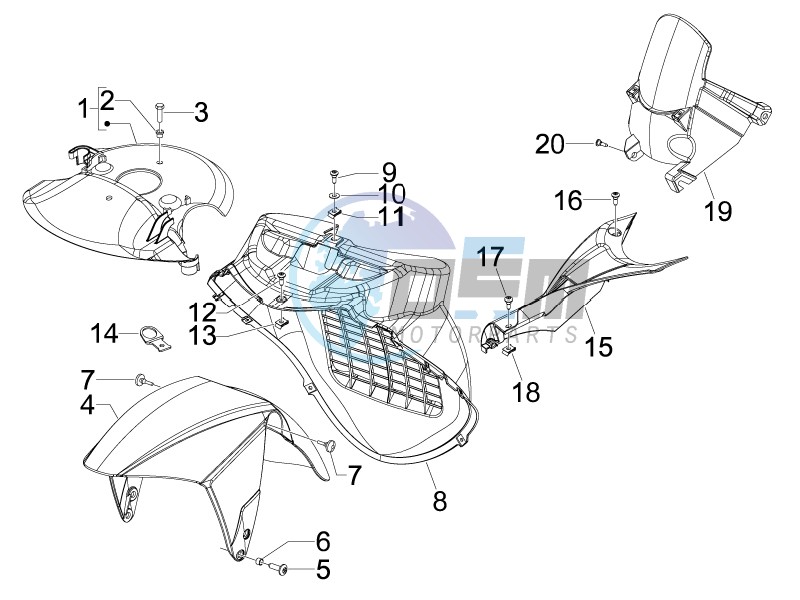 Wheel housing - Mudguard