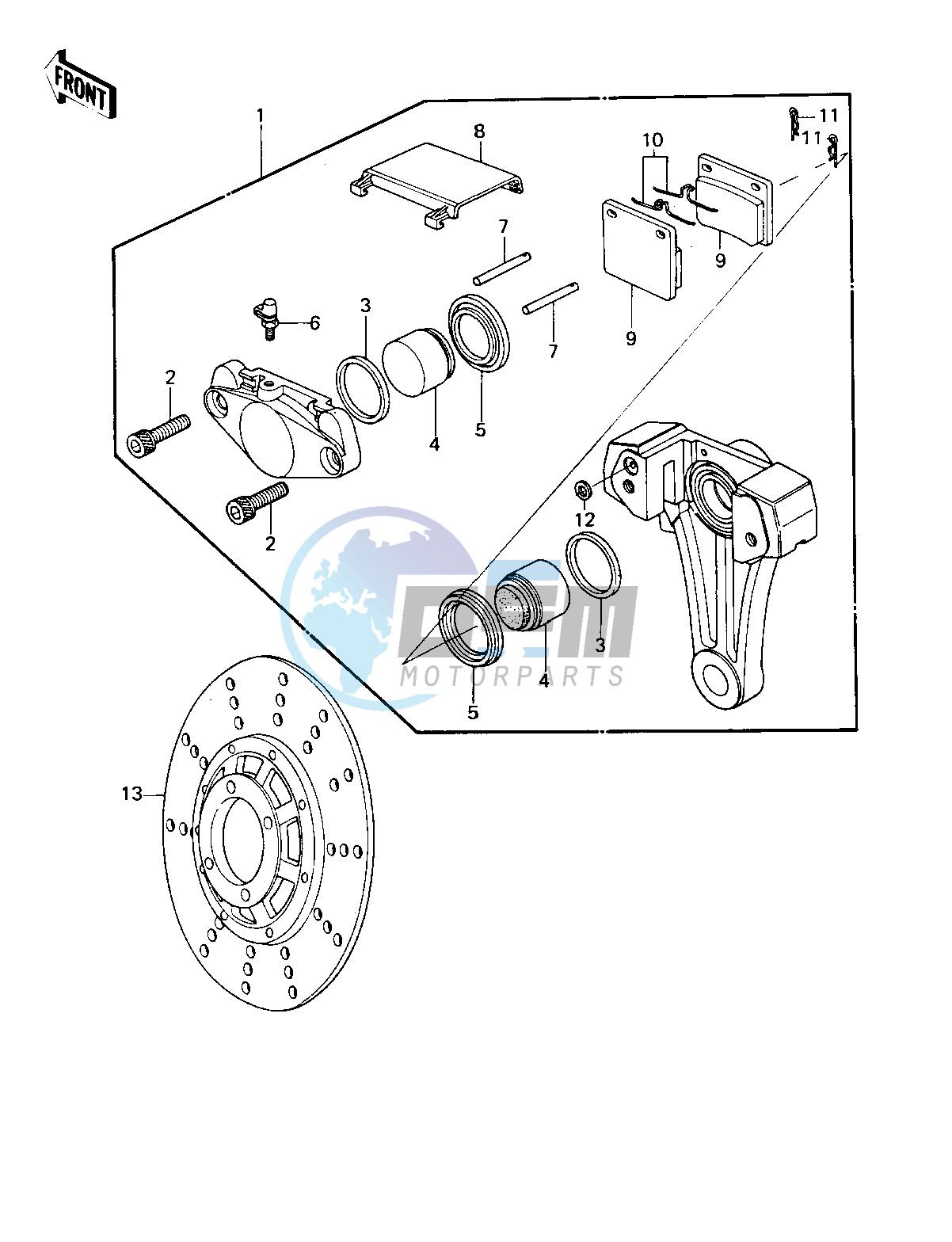 REAR BRAKE -- 79-80 B3_B4- -