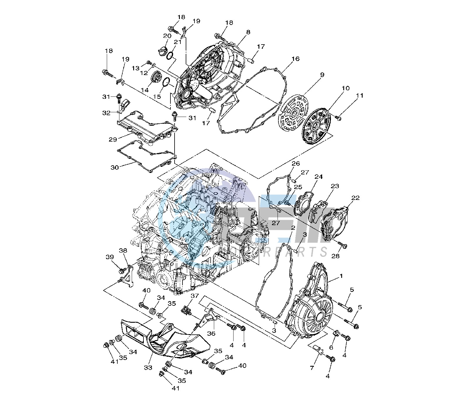 CRANKCASE COVER