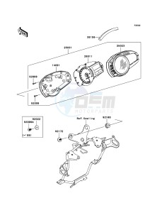 Z750_ABS ZR750M7F GB XX (EU ME A(FRICA) drawing Meter(s)