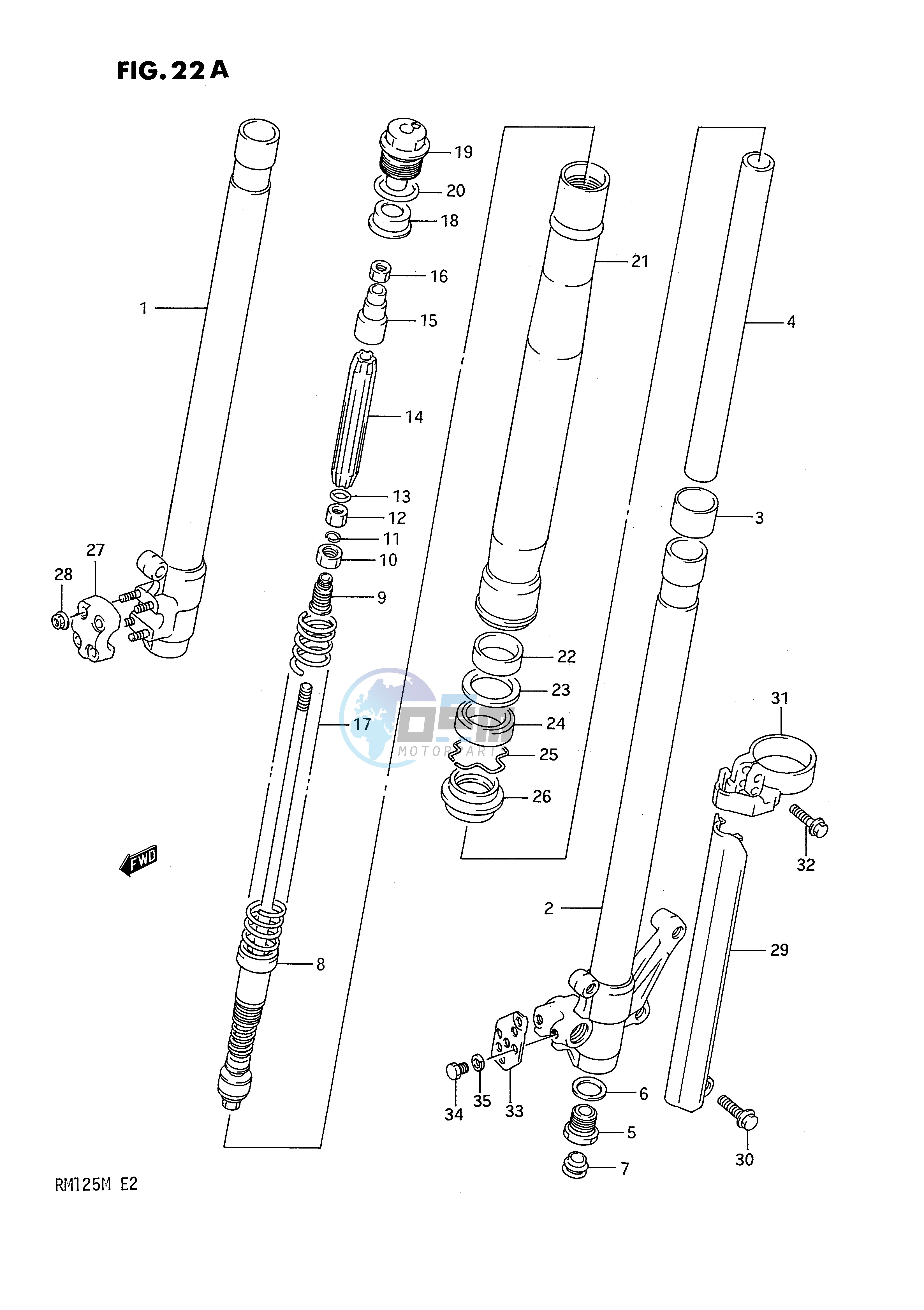 FRONT DAMPER (MODEL L)