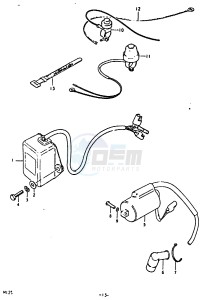 RM125 (N-T) drawing ELECTRICAL