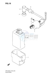 DR-Z125L EU drawing ELECTRICAL