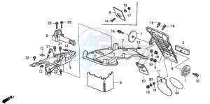 SGX50 drawing REAR FENDER