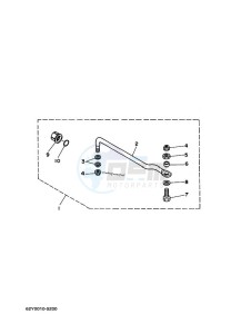 FT50CET drawing STEERING-ATTACHMENT