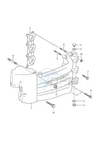 DF 40 drawing Inlet Manifold