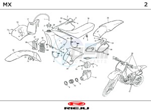 MX-RED 50 drawing COWLING