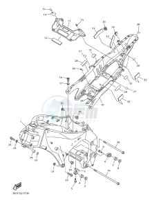 YZF-R1M 998 R4 (2KSE) drawing FRAME