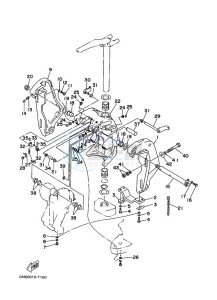 150AETX drawing FRONT-FAIRING-BRACKET