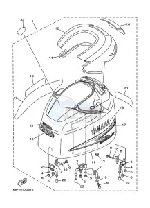 Z150PETOL drawing TOP-COWLING