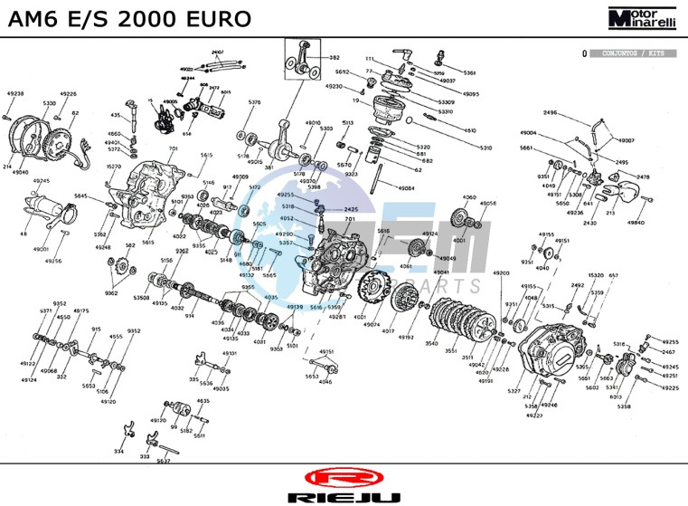 ENGINE  AMS E/S 2000 EURO