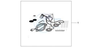 GL1800A France - (F / CMF) drawing HEAD SET (FULL FACE)