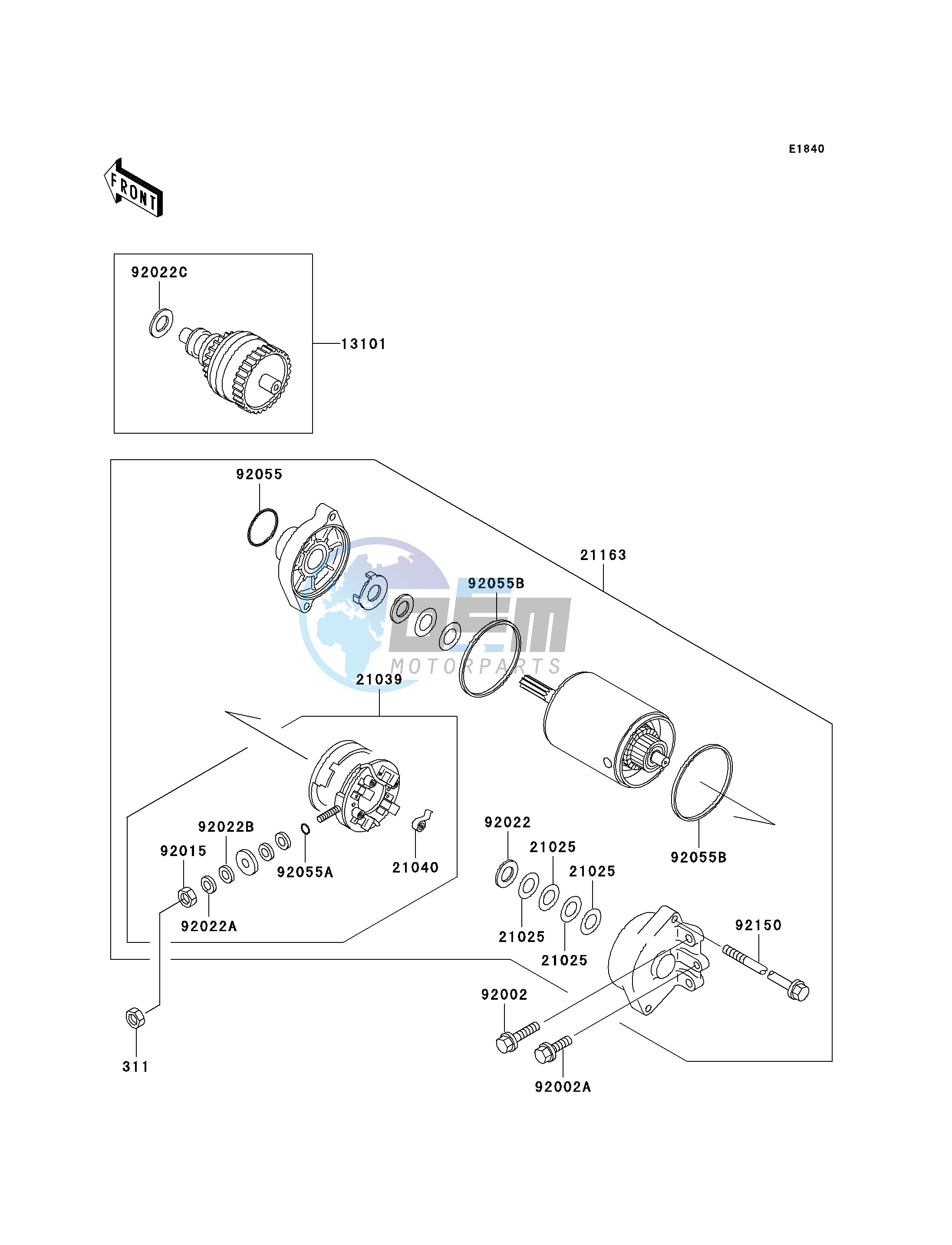 STARTER MOTOR