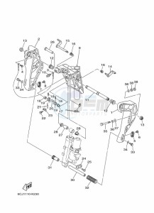 F70AETL drawing MOUNT-1