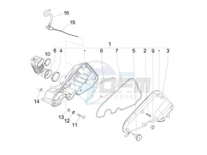 S 125 4T ie E3 College drawing Air filter