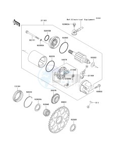 JT 1200 [1200 STX-R] (A1-A2) [1200 STX-R] drawing STARTER MOTOR