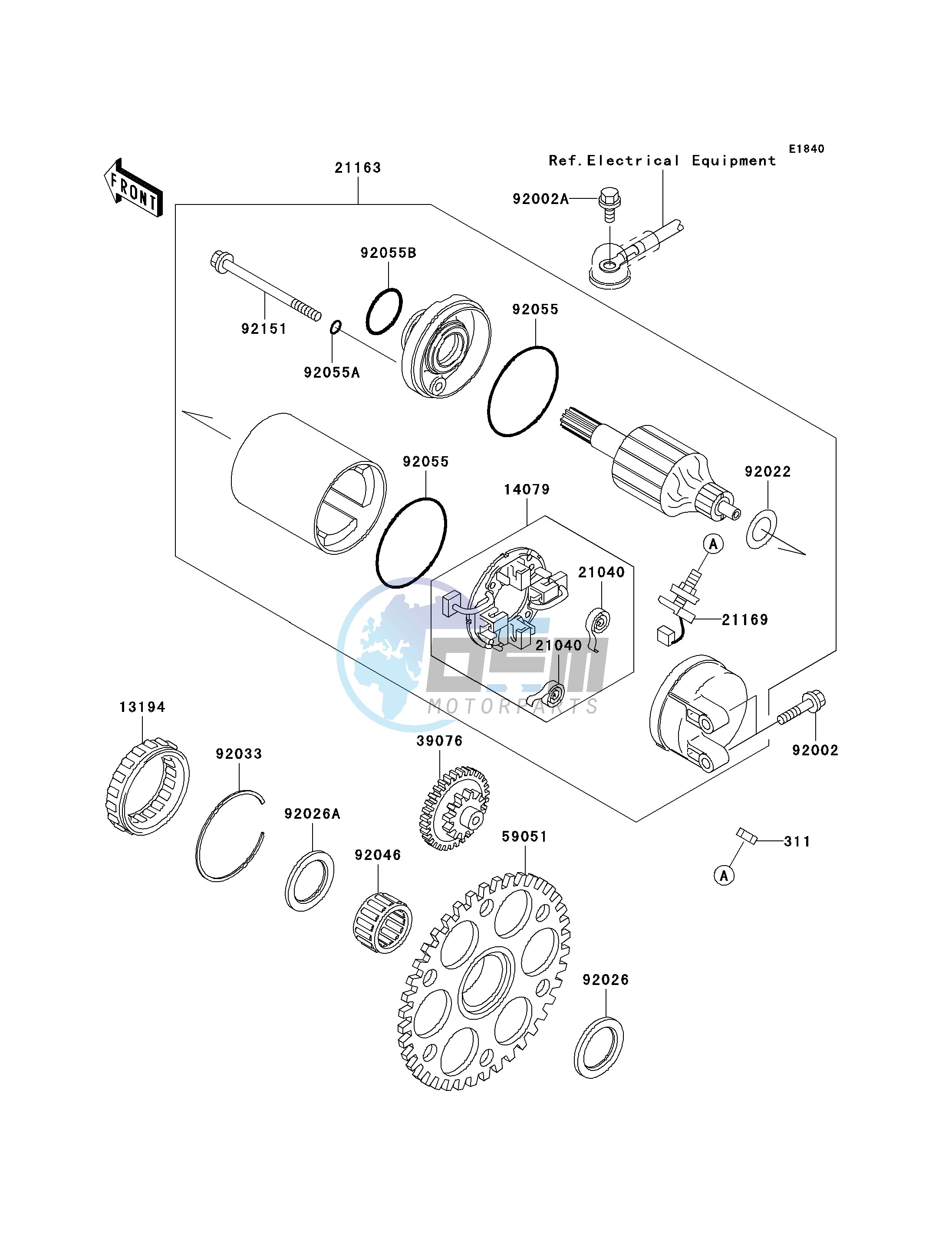 STARTER MOTOR