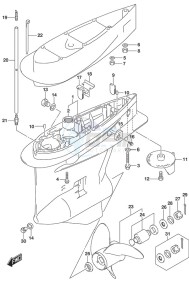 DF 225 drawing Gear Case