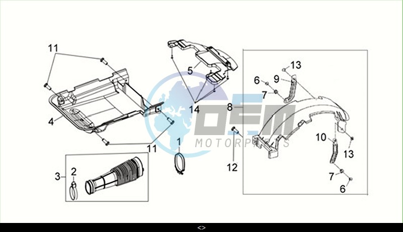 CENTER FENDER