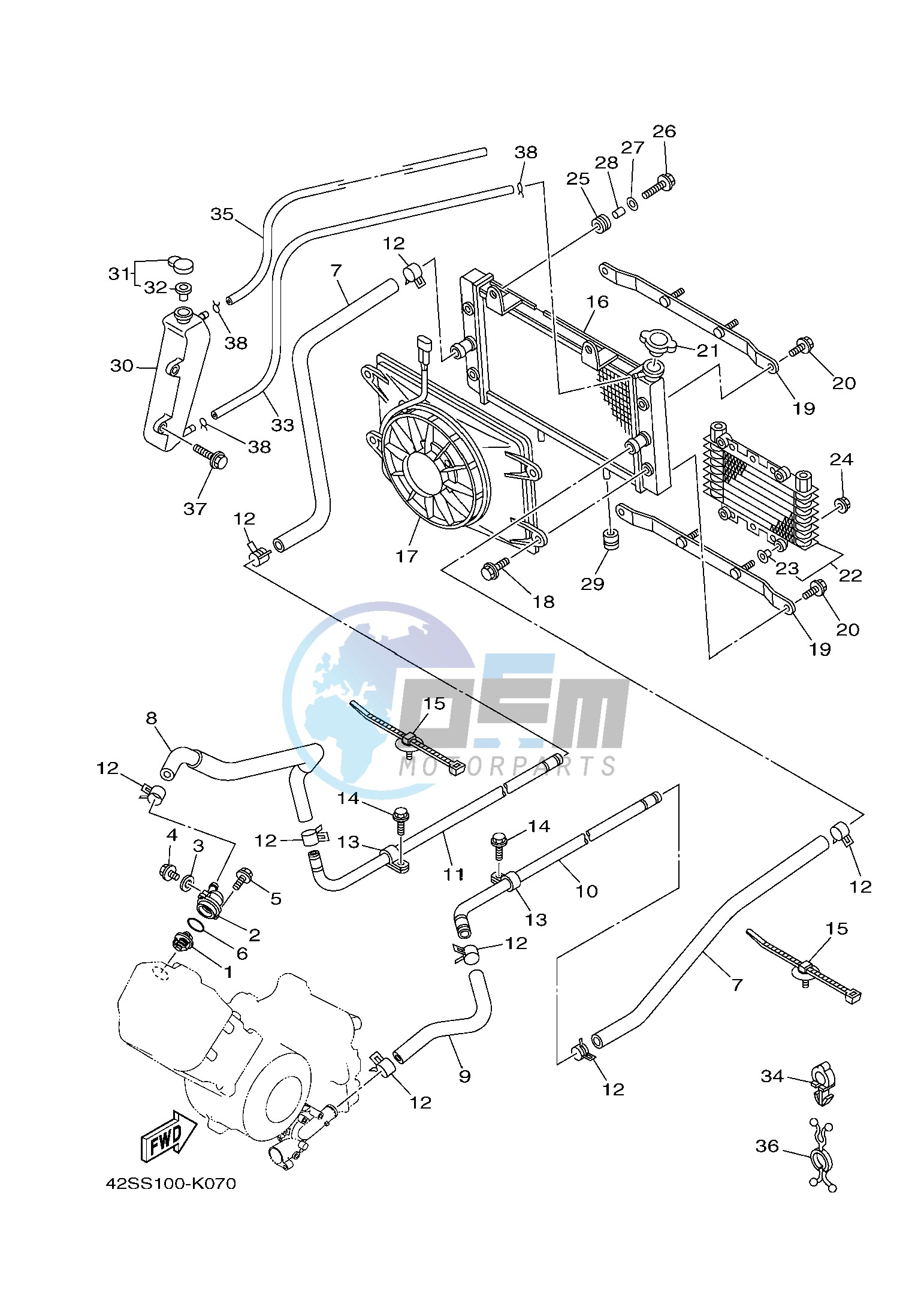 RADIATOR & HOSE