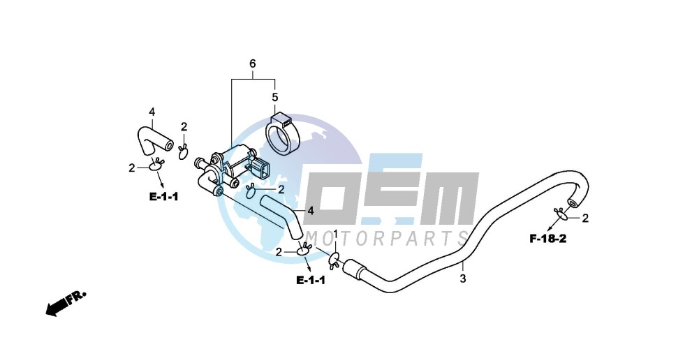 AIR INJECTION CONTROL VALVE(2)