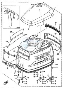 SL250AETO drawing TOP-COWLING