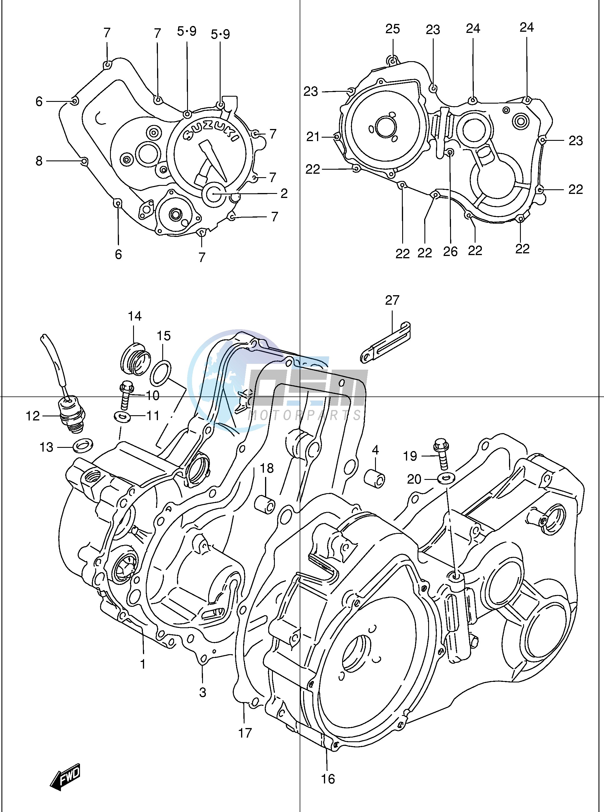 CRANKCASE COVER