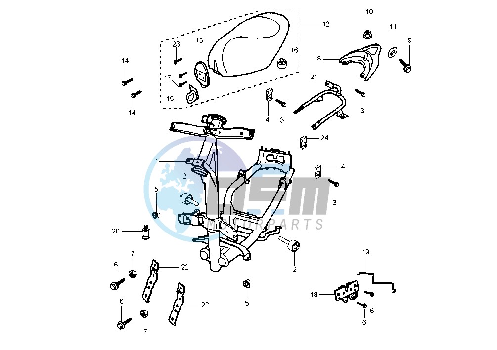 FRAME-SEAT