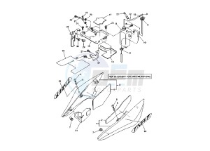 FZ6-S FAZER 600 drawing SIDE COVERS