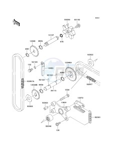 VN 1600 B [VULCAN 1600 MEAN STREAK] (B6F-B8FA) B8F drawing WATER PUMP