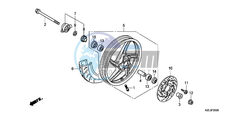 FRONT WHEEL