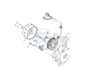 YBR 250 drawing GENERATOR