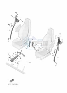 YXE1000EW YX10EPAM (B4M5) drawing SEAT 2