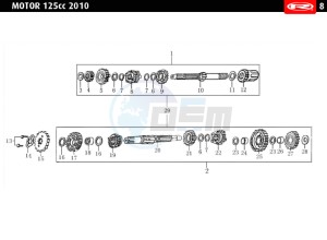 MARATHON-125-AC-SM-BLACK drawing GEARS